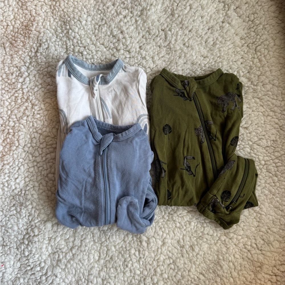 Kyte Baby Zippered Footie and Romper Bundle